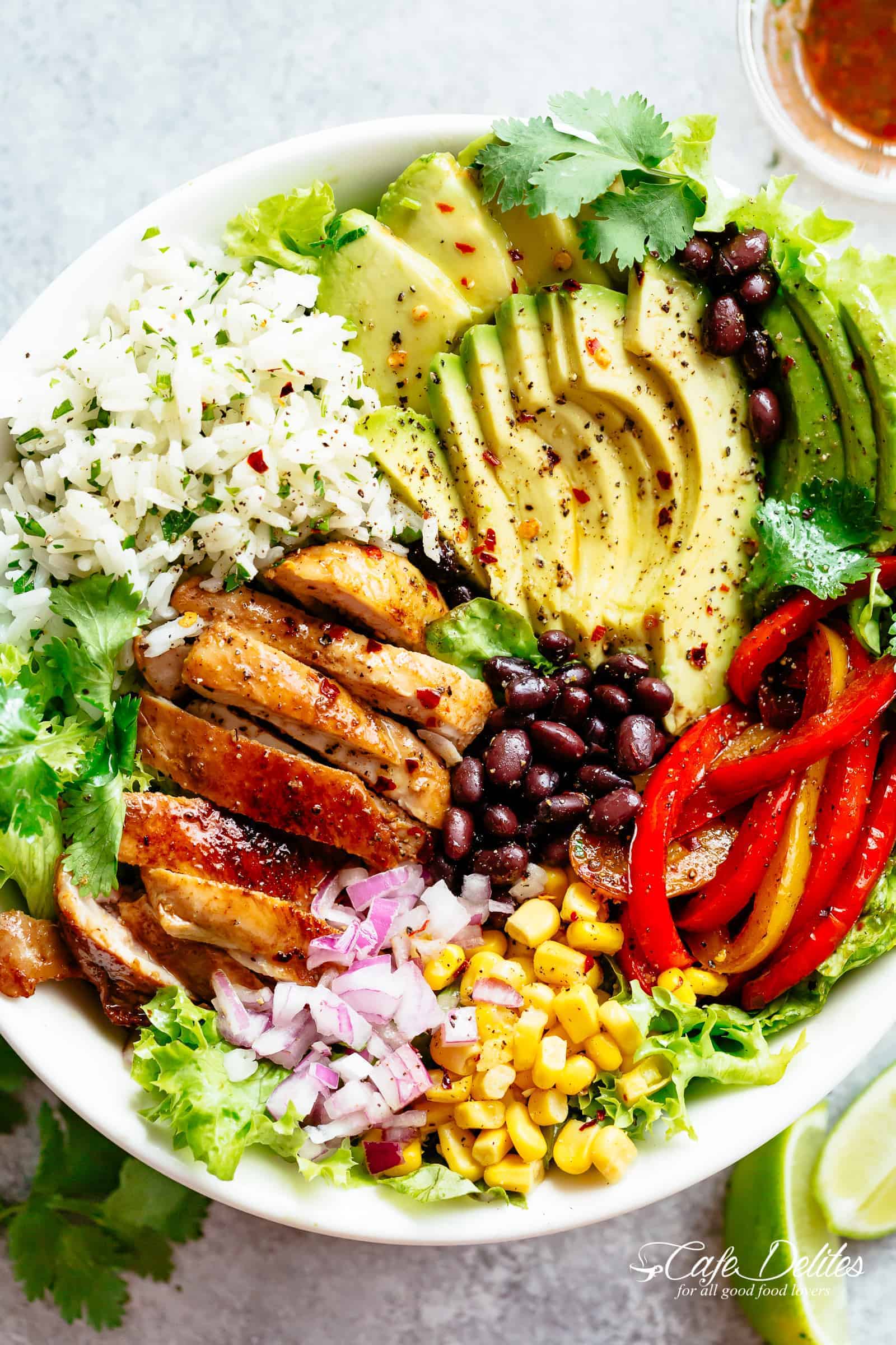Chicken Burrito Bowls