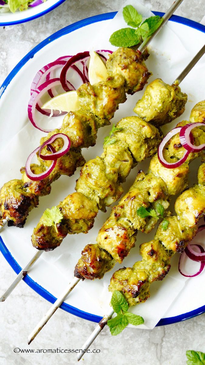 Chicken Hariyali Kebab