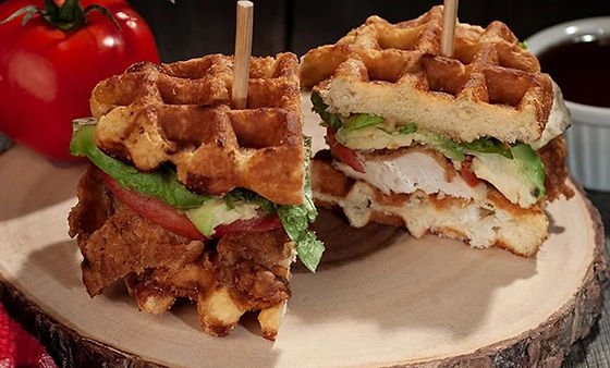 Waffle chicken