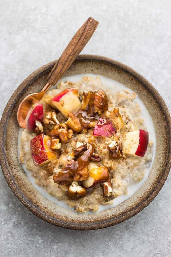 Steel Cut Oats with Cinnamon and Almonds