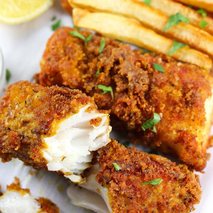 Fish crispy finger