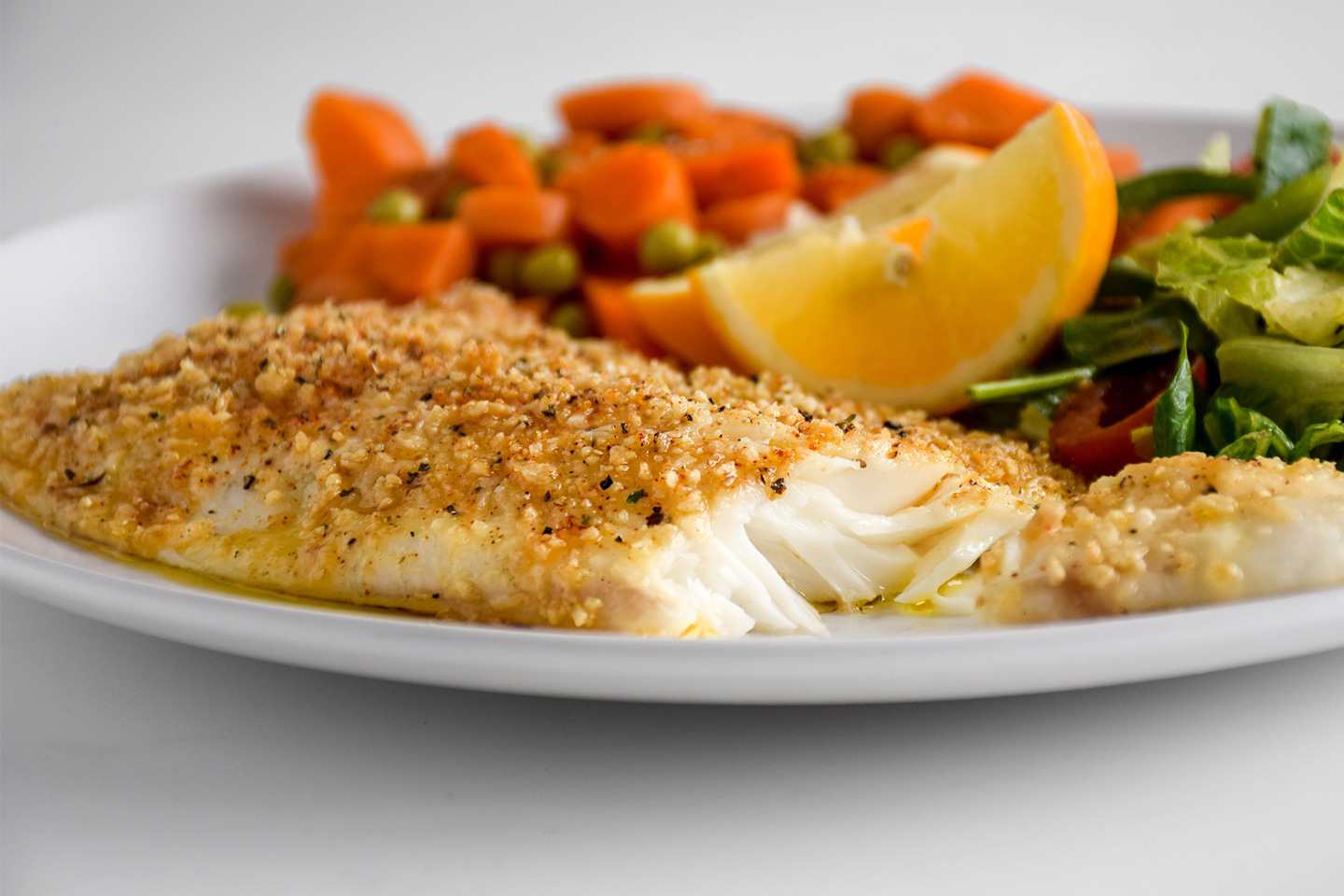 Baked Fish  Parmesan