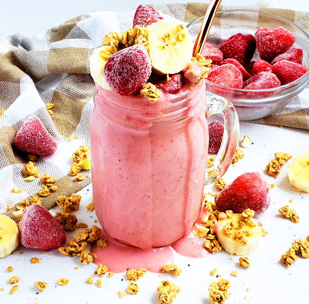 Oat and Fruit Smoothie